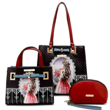 Load image into Gallery viewer, WAITING FOR YOU 2 PIECE SET (Shopper & Pouch)