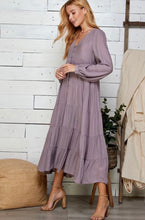 Load image into Gallery viewer, BUTTON DOWN MAXI DRESS
