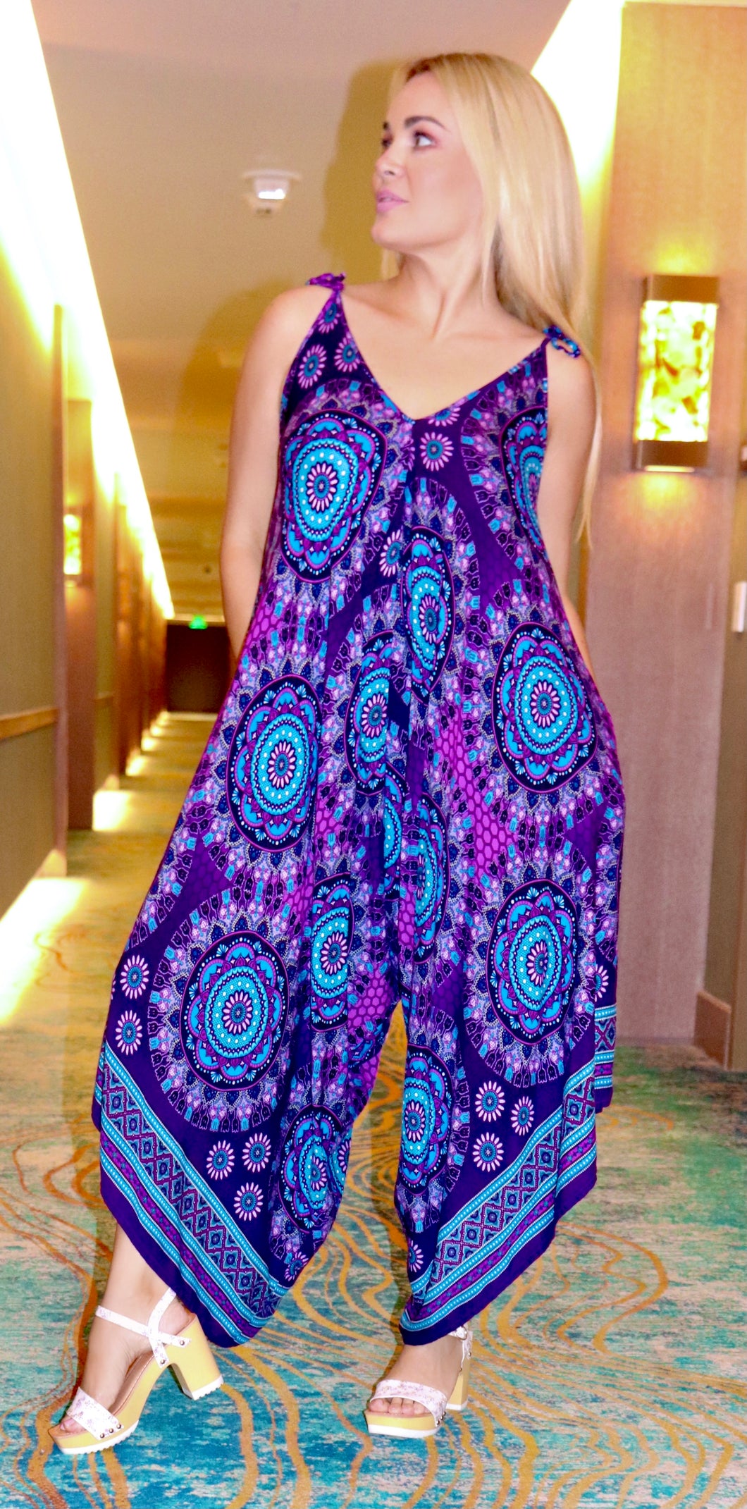 INDIAN JUMPSUIT PURPLE