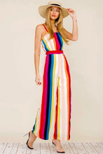 Load image into Gallery viewer, MULTI COLOR PINK JUMPSUIT
