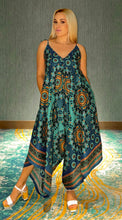 Load image into Gallery viewer, INDIAN JUMPSUIT BLUE/GREEN
