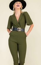 Load image into Gallery viewer, STRECH JUMPSUIT / MILITAR GREEN
