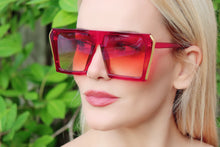 Load image into Gallery viewer, Oversize RED Sunglasses
