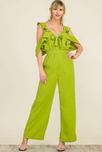 Load image into Gallery viewer, NEON GREEN JUMPSUIT
