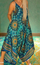 Load image into Gallery viewer, INDIAN JUMPSUIT BLUE/GREEN
